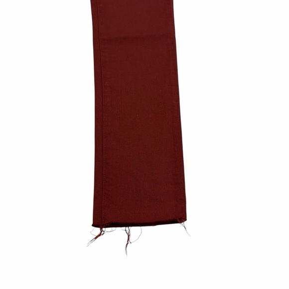 AG Adriano Goldschmied Super Skinny Ankle Jeans – Burgundy - Size 25 - Picture 4 of 10